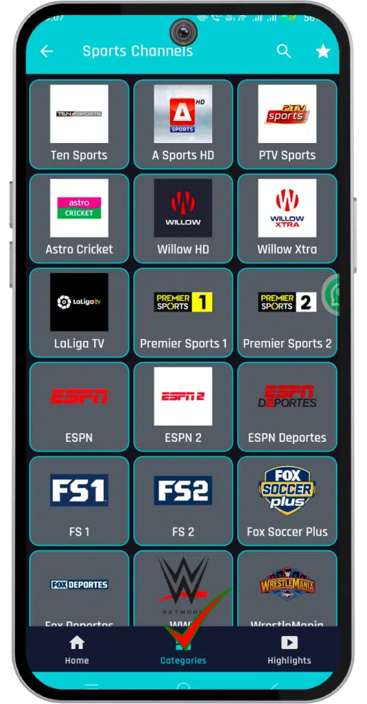 Sportzfy APK Download (*December 2025*) v11 Latest Version 20 Sports Channels